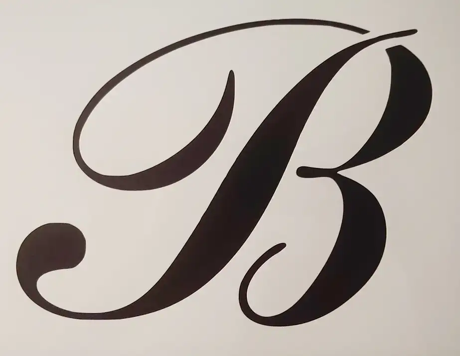 cursive b
