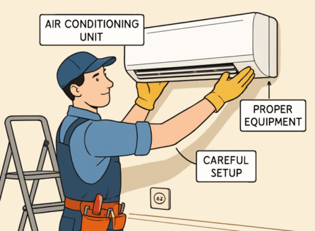 AC installation
