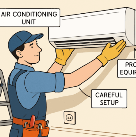 AC installation