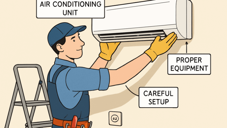 AC installation