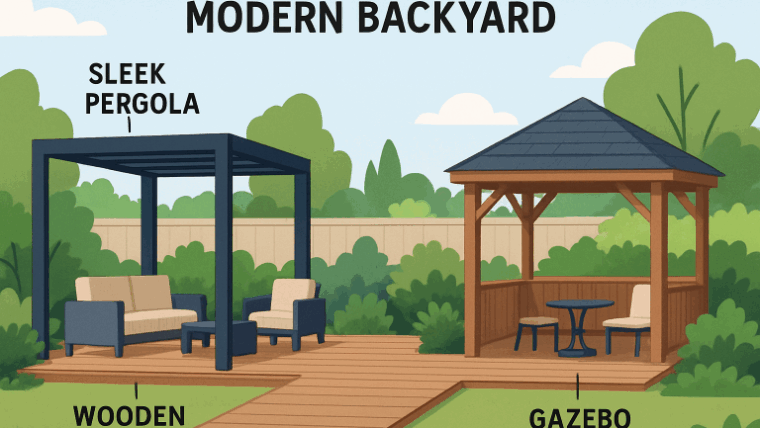 modern outdoor living