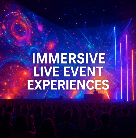 Immersive live event experiences