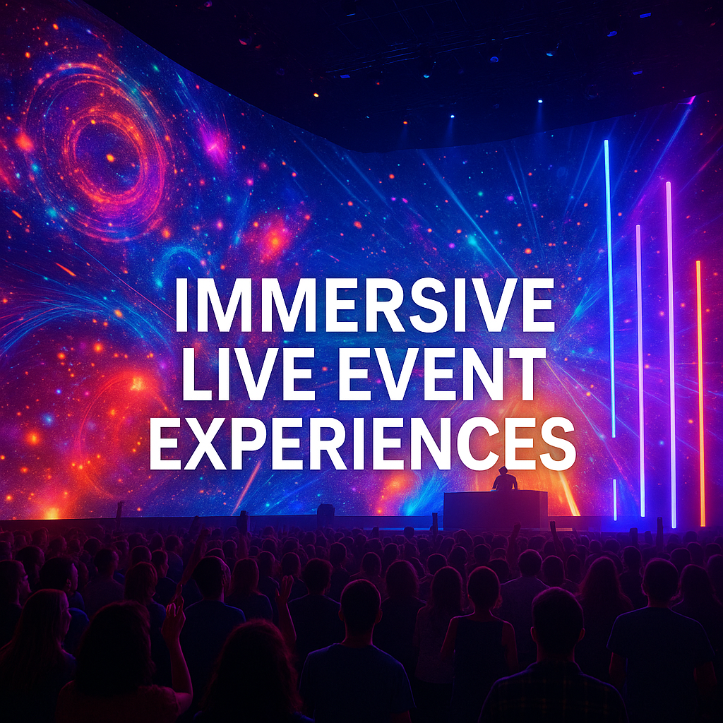 Immersive live event experiences