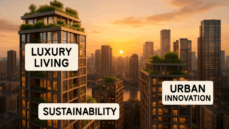 luxury living in modern cities