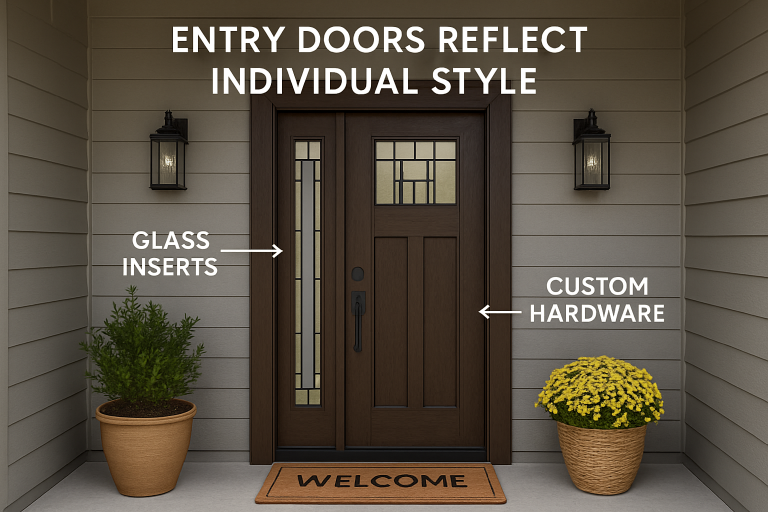 How Custom Entry Doors Elevate Your Home’s Style
