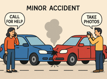 car accident steps