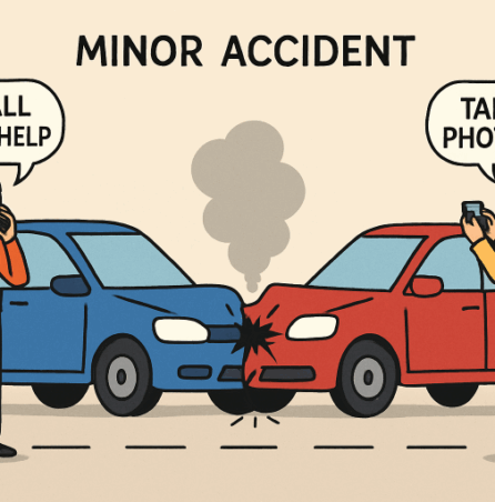 car accident steps