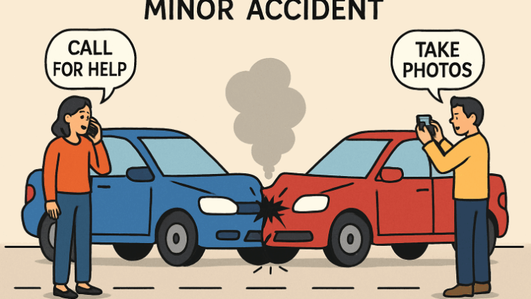 car accident steps