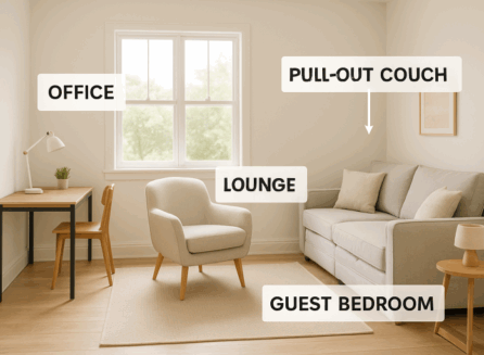 flexible living spaces