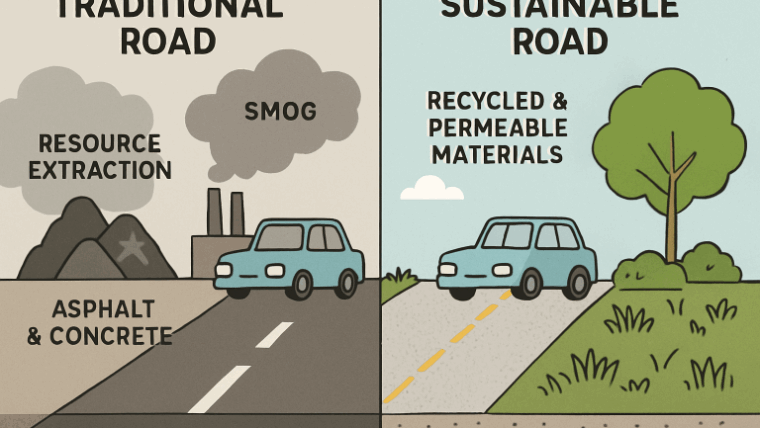 sustainable road construction materials