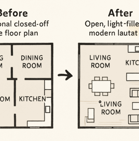 modern home renovation