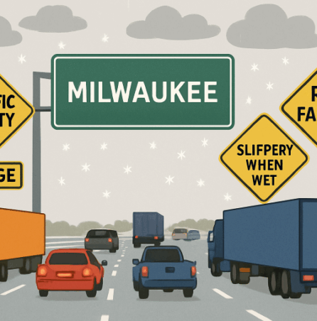 Highway crashes in Milwaukee