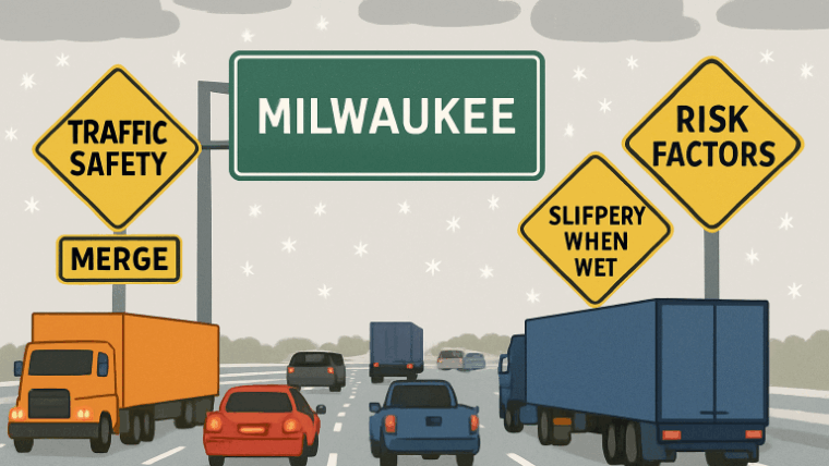 Highway crashes in Milwaukee