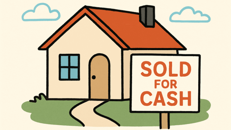 Cash home sales