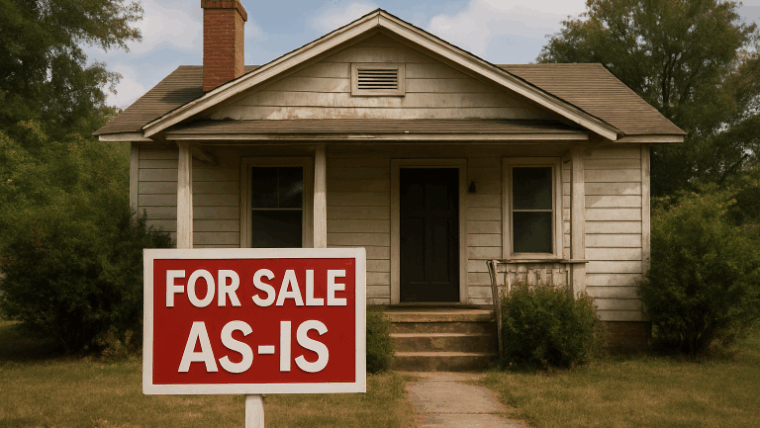 Sell house as-is