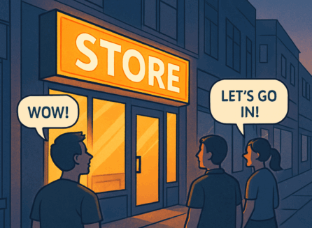 outdoor business signs