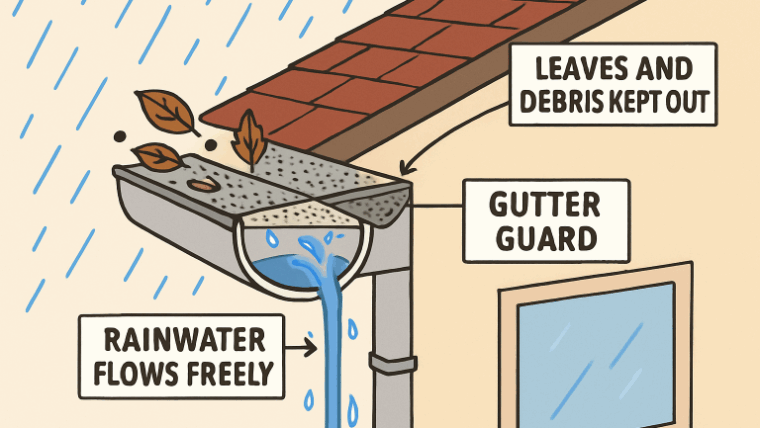 gutter guard installation