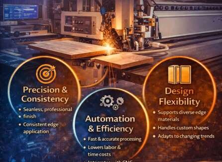 CNC edge banding machines