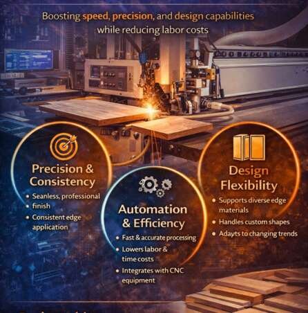 CNC edge banding machines