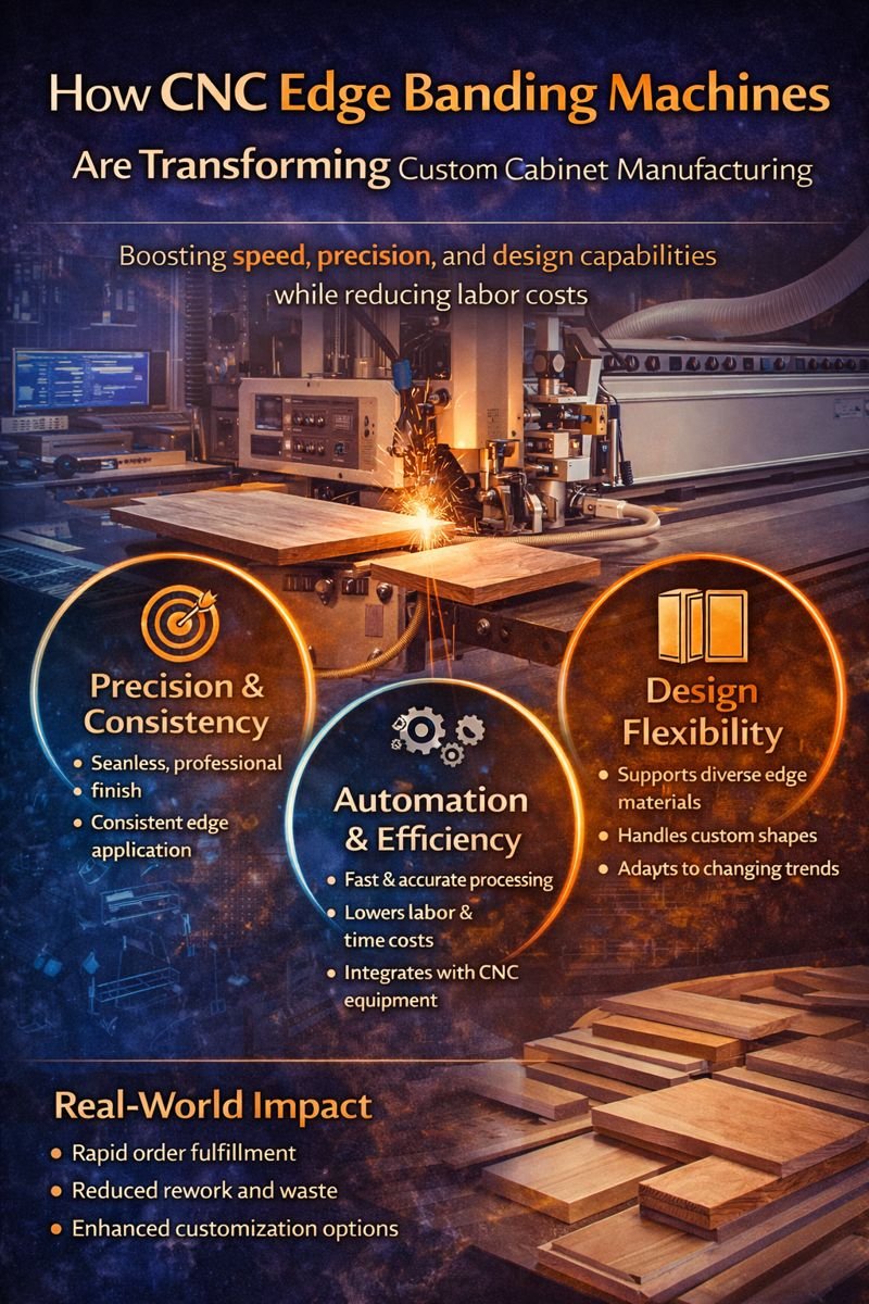 CNC edge banding machines