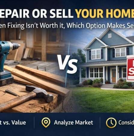 Repair or sell home