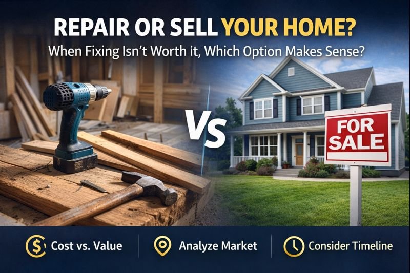 Repair or sell home