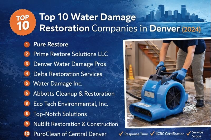 water damage restoration Denver