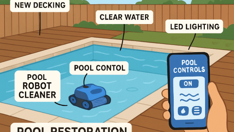 modern pool restoration