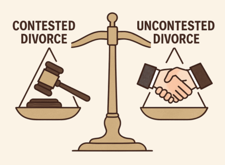 Contested divorce