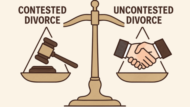 Contested divorce