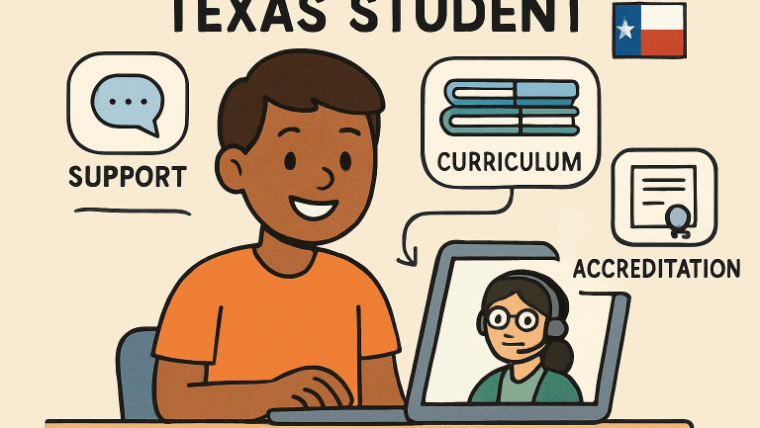 tuition-free online school in Texas
