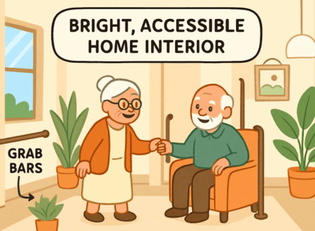 senior-friendly living spaces