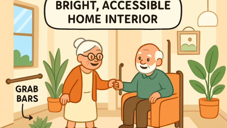 senior-friendly living spaces