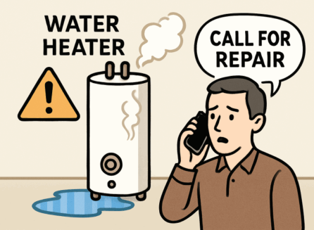 water heater emergency