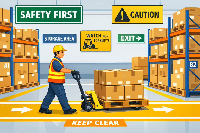 Safe Material Handling Equipment: Boost Warehouse Efficiency & Safety