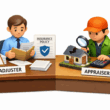 Comparing Roles in Claims: Insurance Adjusters and Appraisers