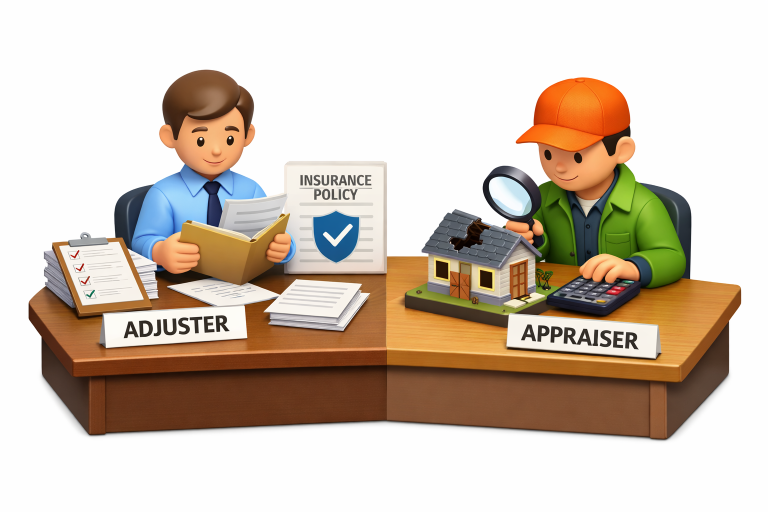 Insurance Adjuster vs Appraiser: Key Differences Explained for Claims ...