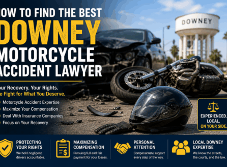 Downey motorcycle accident lawyer firm