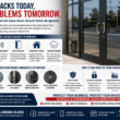 Could Cracks in a Commercial Glass Door Lead to Bigger Problems?